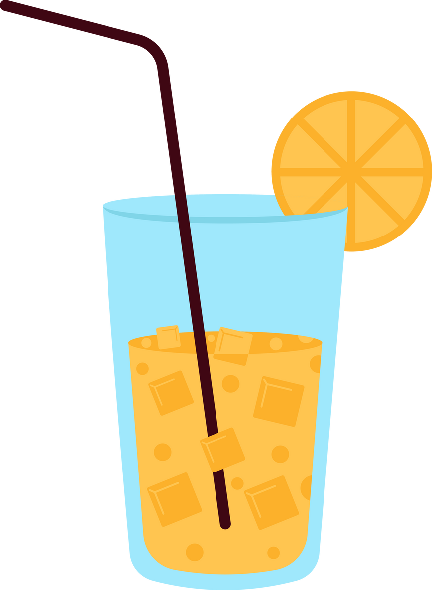 Orange Juice Illustration